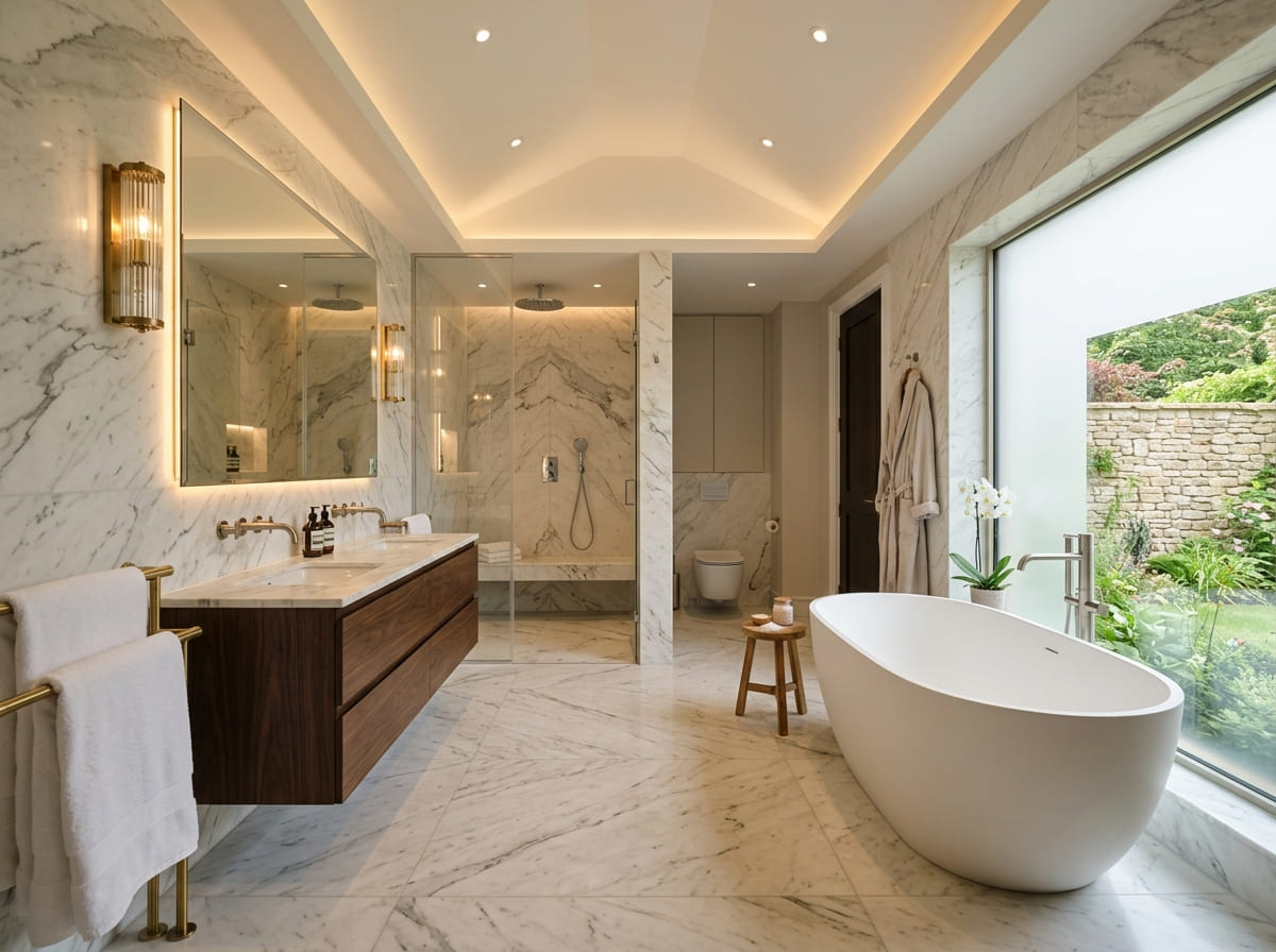 Custom Bathroom Renovation in Winchester