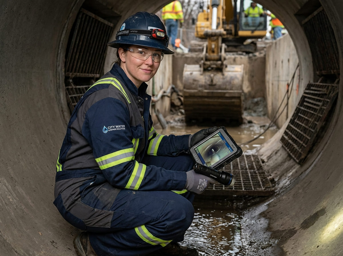 Sewer Line Inspection & Replacement in Winchester